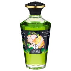 Shunga - Erwärmendes Massageöl - Grüner Tee (100ml)