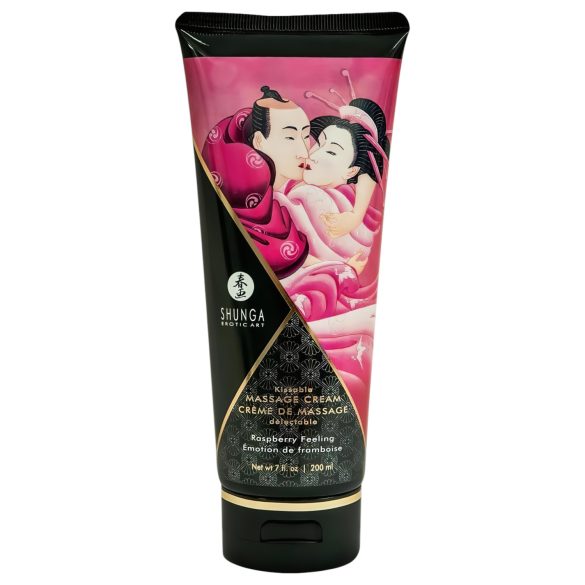 Shunga - Massagecreme - Himbeere (200ml)