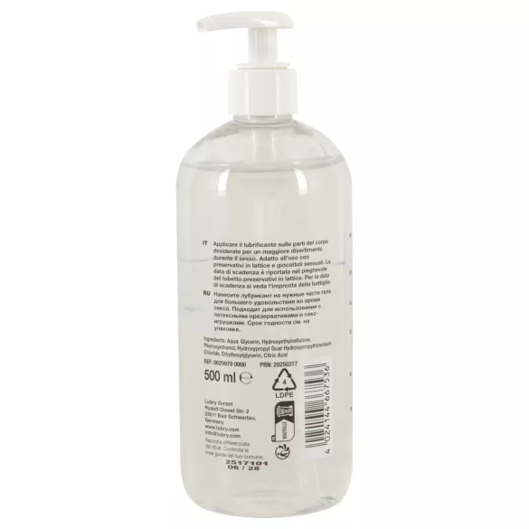 Just Glide Toylube - wasserbasiertes Gleitmittel für Toys (500 ml)