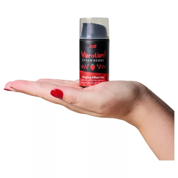 Intt Vibration! - Flüssiger Vibrator - Erdbeere (15ml)