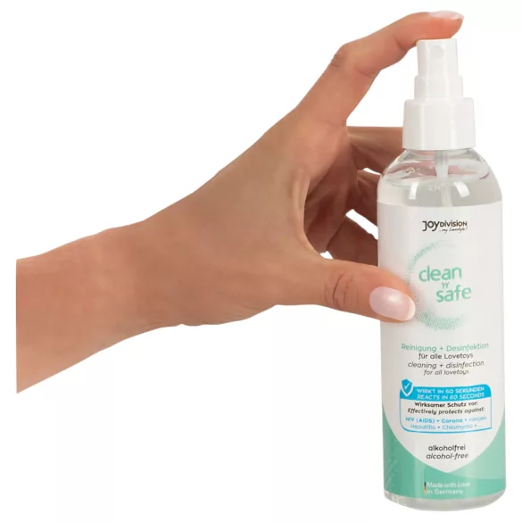 JoyDivision Clean Safe - Desinfektions- und Reinigungsspray (200ml)