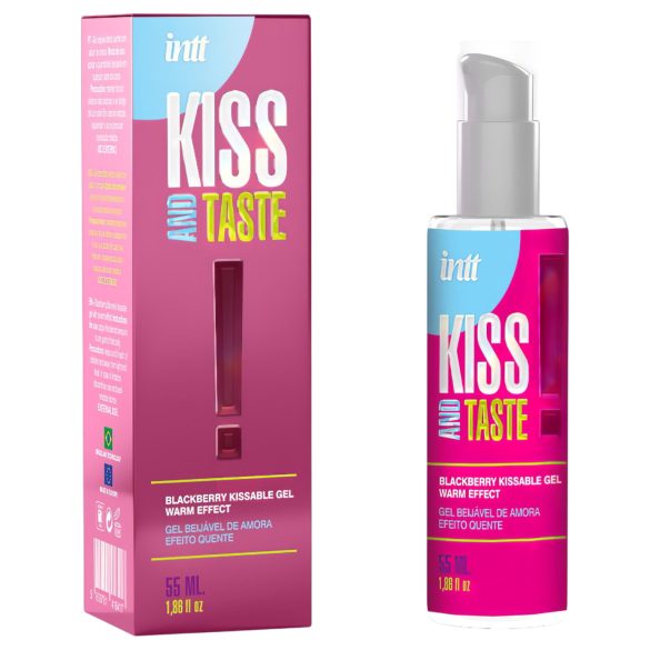 Intt Kiss and Taste - Wärmendes Gleitgel - Brombeere (55ml)