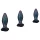 AlvUp - Analplug-Set mit Fernbedienung (blau)