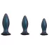AlvUp - Analplug-Set mit Fernbedienung (blau)
