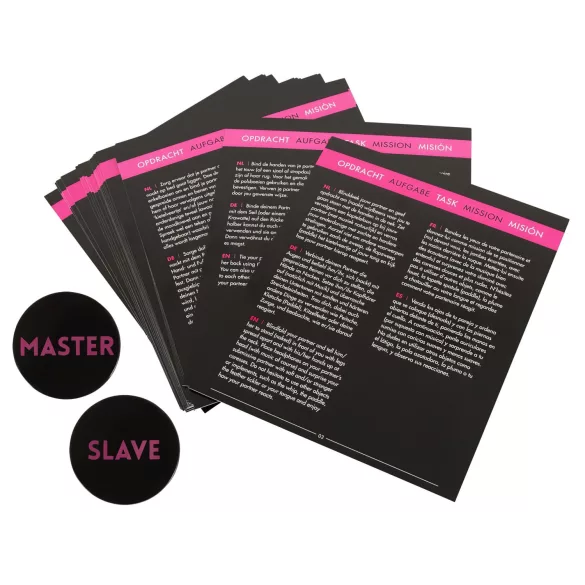 tease & please - Master & Slave - Premium BDSM Abenteuer-Set für Paare (13-teilig)