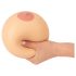 Stressball XXL - Brustform (natur)