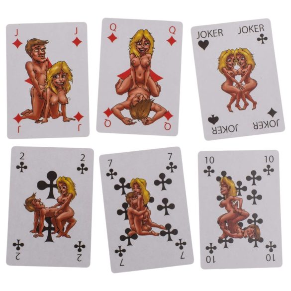 Kama Sutra - lustiges französisches Kartenspiel (54 Stk.)