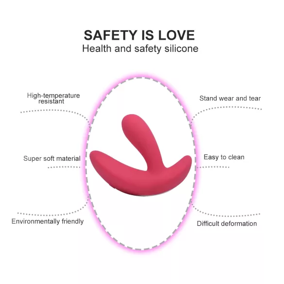 Cotoxo Saddle - Fernbedienungs-Prostata-Vibrator (rot)