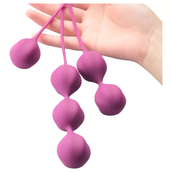 Cotoxo Belle - 3-teiliges Liebeskugel-Set (violett)