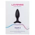 Lovense Hush 2 S - App-gesteuerter Analvibrator (38 mm, schwarz)