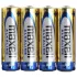Langanhaltende AA-Batterien (4 Stk.)