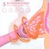Sunfo - Brustwarzen- & G-Punkt-Vibrator (pink)