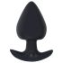 LP Spade - Intelligenter, wiederaufladbarer, wasserdichter Anal-Vibrator (Schwarz)