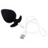LP Spade - Intelligenter, wiederaufladbarer, wasserdichter Anal-Vibrator (Schwarz)