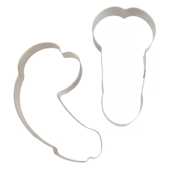 Keksausstecher-Set - Penis (2 Stk)