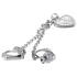 Strassherz Intimschmuck (silber)