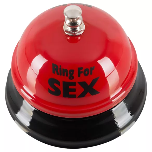 Tischklingel mit der Aufschrift „Sex“ / Tischklingel zum Sexrufen