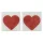 Glitzernde Nippelsticker - Herz