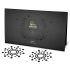 Glamour Nippelsticker Diamantoptik (schwarz)