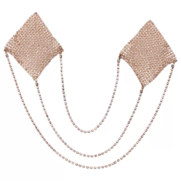 Cottelli - Ketten-Brustaufkleber (Gold)