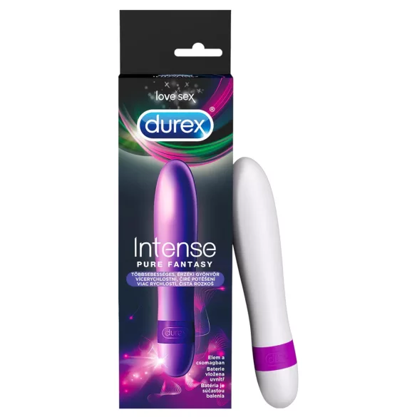 Durex Intense Pure Fantasy - weißer Stabvibrator