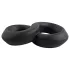 Pulselock Taur - Doppel-Penis- und Hodenring (schwarz) - 20 mm