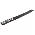 Pulselock Forge - verstellbarer Silikon-Penisring mit Druckknopf (schwarz) - 200 mm