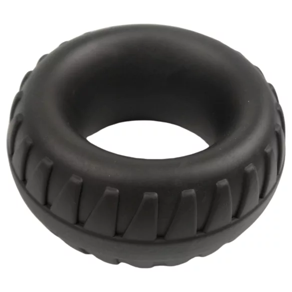 Pulselock Oak - extra dicker Silikon-Hodenring (schwarz) - 40 mm