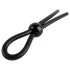 Pulselock Forge - Verstellbarer Lasso-Penisring aus Silikon (schwarz)