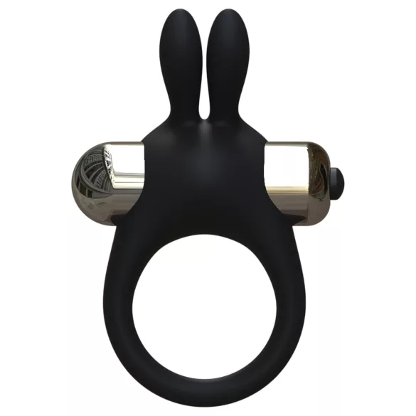 Pulselock Vantr - vibrierender Penisring mit Häschen (schwarz) - 30 mm