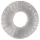 Pulselock Cocktura - gerippter Penisring aus TPE (transparent) - 19 mm