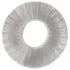 Pulselock Cocktura - gerippter Penisring aus TPE (transparent) - 19 mm