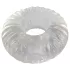 Pulselock Cocktura - gerippter Penisring aus TPE (transparent) - 19 mm