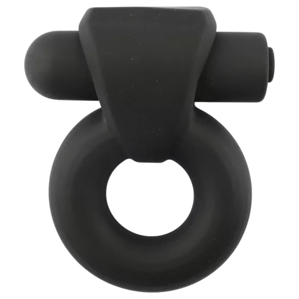Pulselock Vantr - wiederaufladbarer vibrierender Penis- und Hodering (schwarz) - 25 mm