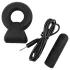 Pulselock Vantr - wiederaufladbarer vibrierender Penis- und Hodering (schwarz) - 25 mm