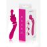 Lonely 2in1 - Massager & G-Punkt Vibrator 3 Aufsätzen (Pink)