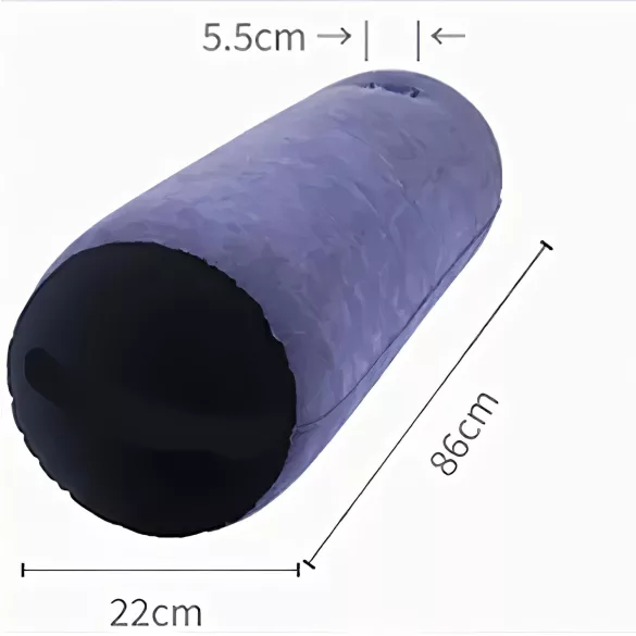 Magic Pillow - aufblasbares Sexkissen - zylindrisch (lila)