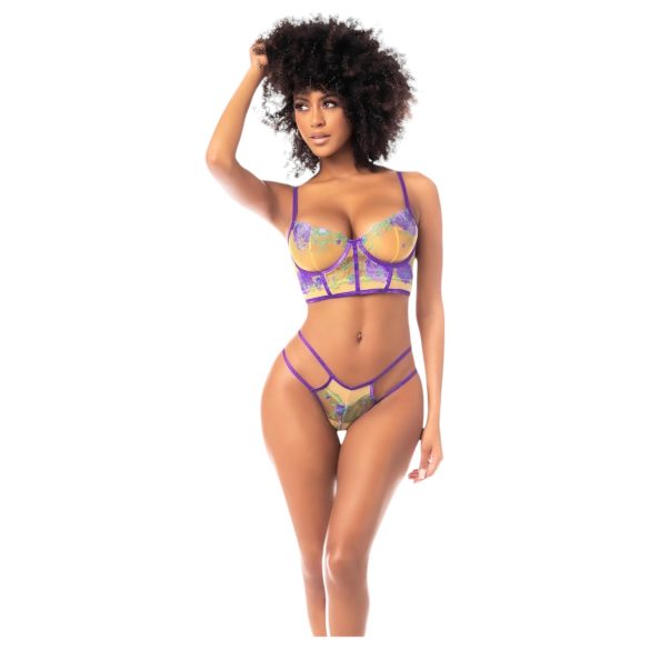 Mapalé - BH-Set (Gelb-Lila) - L/XL