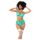 Mapalé - Spitzen Dessous-Set (türkis)