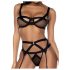 Mapalé - Reizendes Dessous-Set (schwarz) - L/XL