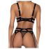 Mapalé - Reizendes Dessous-Set (schwarz) - L/XL