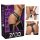ZADO - Lederstraps mit 2 Dildos (schwarz) - L/XL