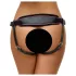 ZADO - Lederunterteil für anstoßbaren Dildo, BDSM (schwarz, S-L)