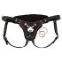 ZADO - Leder-Strap-On-Harness (schwarz) - S-L
