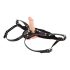 ZADO - Leder-Strap-On-Harness (schwarz) - S-L