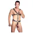 ZADO - schwarzes Leder Herren-Body-Harness (S-L)