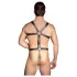 ZADO - schwarzes Leder Herren-Body-Harness (S-L)