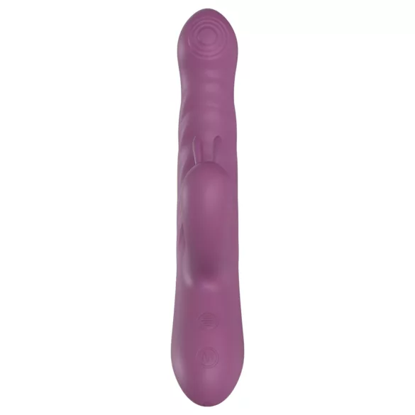Funny Me Rabbit Bunny - wiederaufladbarer Vibrator mit stoßender Klitoris­häschen-Funktion (lila)