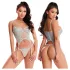 JSY 036 - erotisches Dessous-Set (blau)