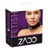 ZADO - Lederhalsband (schwarz)